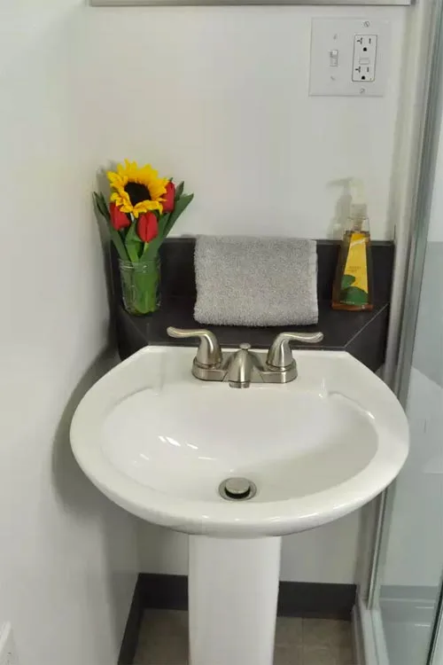 Bathroom Sink - Homer's Downtown Tiny House