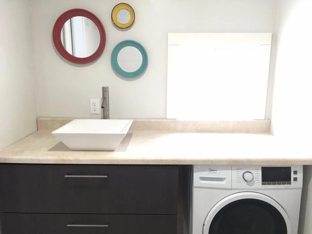 Washer/Dryer in Bathroom - Intellectual by Roostspace