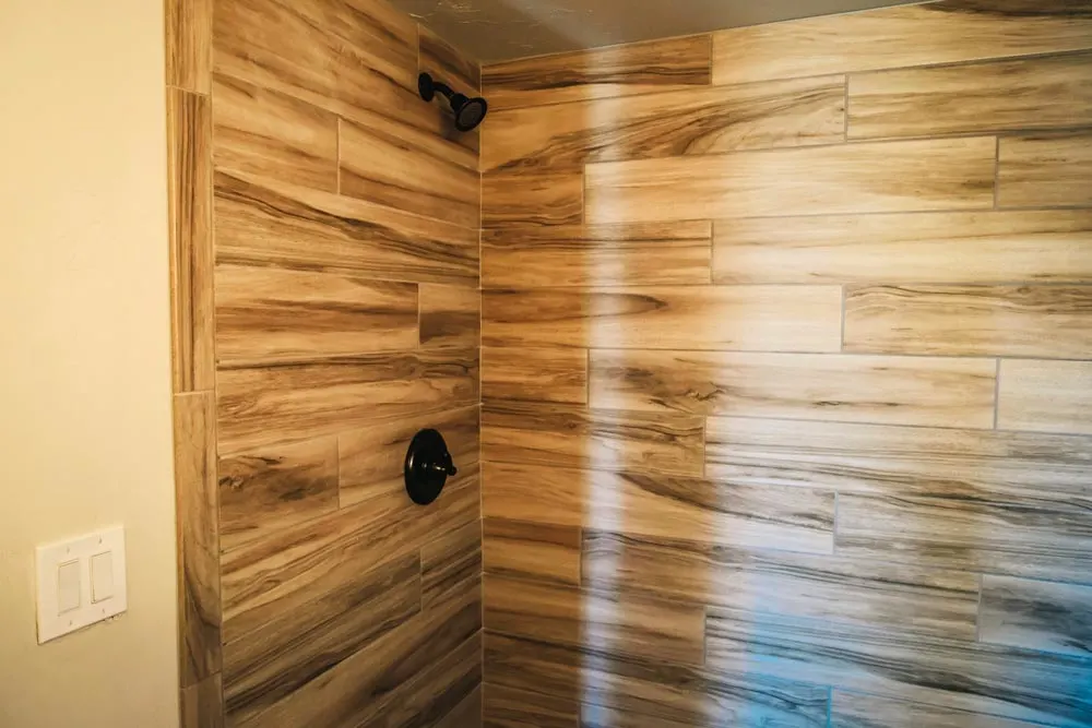 Shower Detail - Mount Antero by The Tiny Home Co.