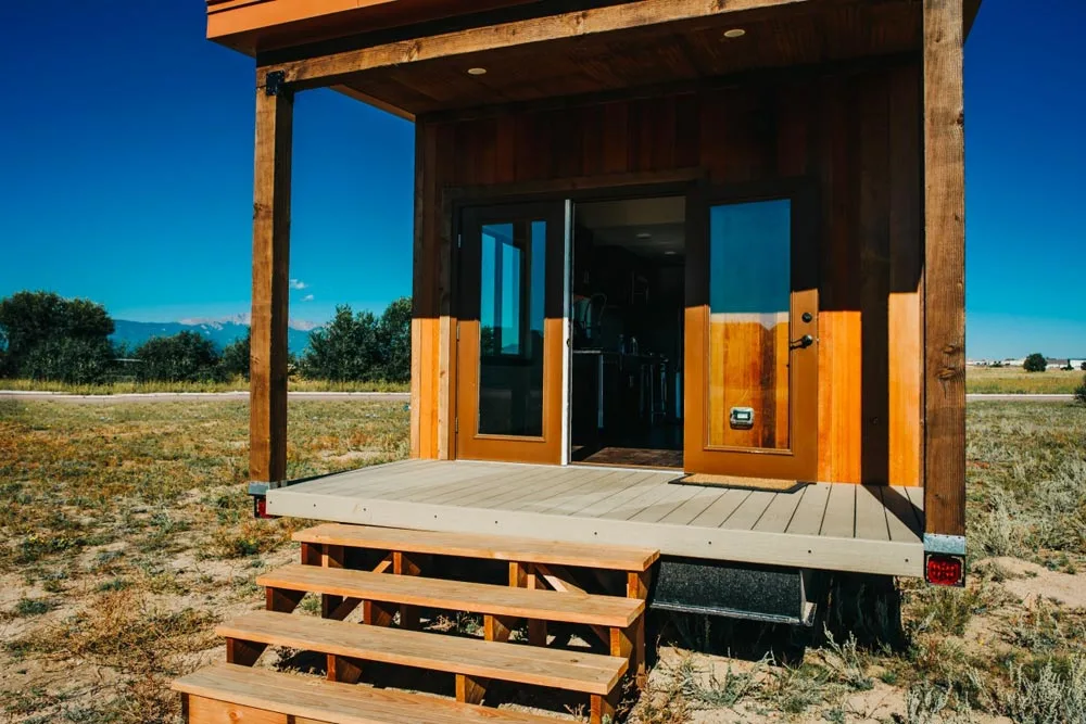 Covered Porch - Mount Antero by The Tiny Home Co.