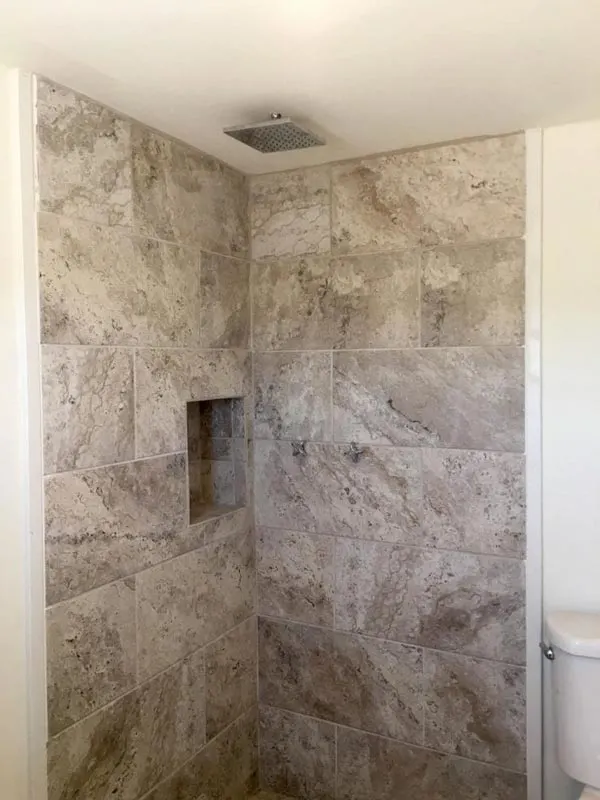 Tile Shower - Payette by Live Simply Homes