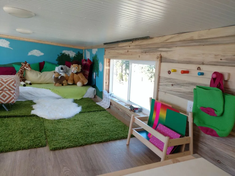 Bedroom Loft/Playroom - Penny’s Tiny Playhouse by The Tiny Home Co.