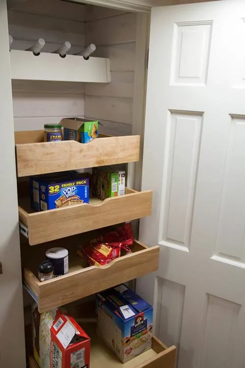Pull-Out Shelves - Artist by Alpine Tiny Homes