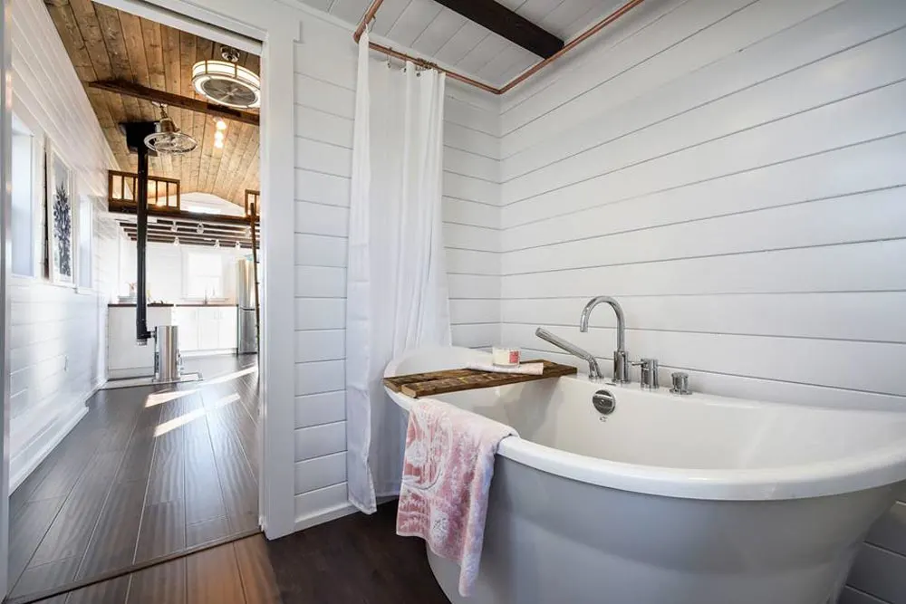 Soaking Tub - Custom Loft Edition by Mint Tiny Homes