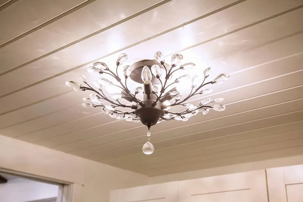 Chandelier - English Rose by Alpine Tiny Homes