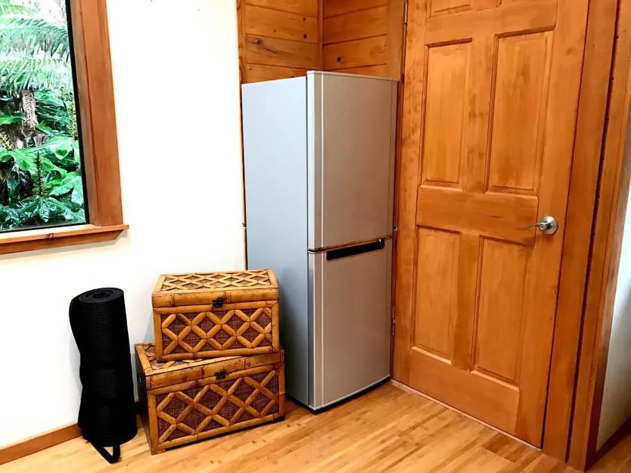 Solar Powered Refrigerator - Hale Iki Tiny House