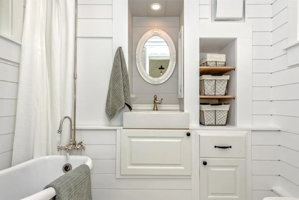 Vanity & Storage - Heritage by Summit Tiny Homes