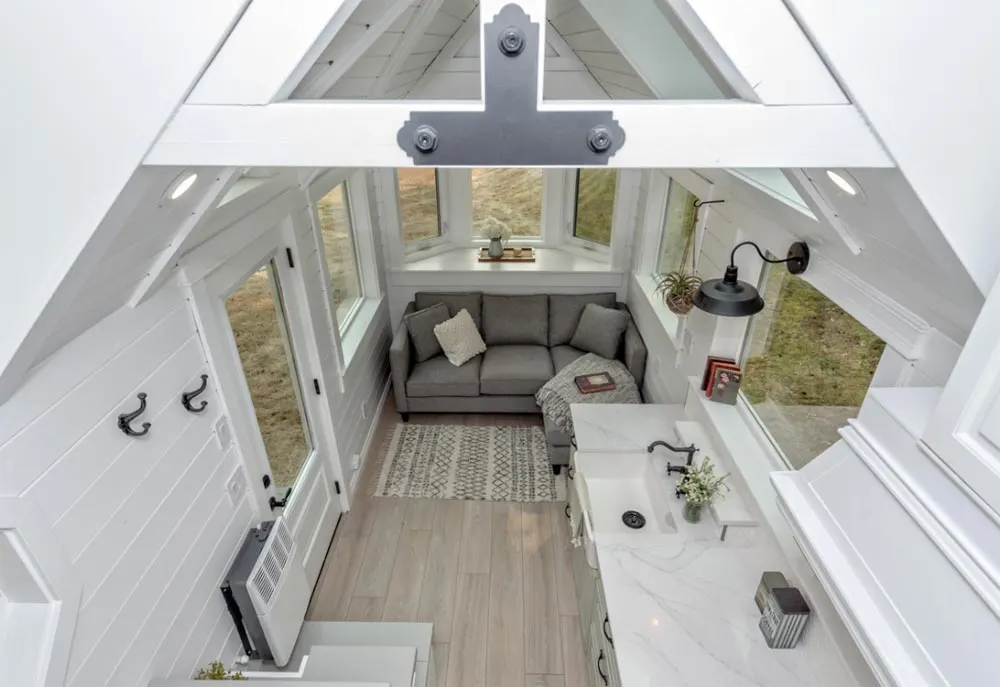 View From Loft - Heritage by Summit Tiny Homes