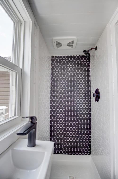Tile Shower - Kokosing 2 by Modern Tiny Living