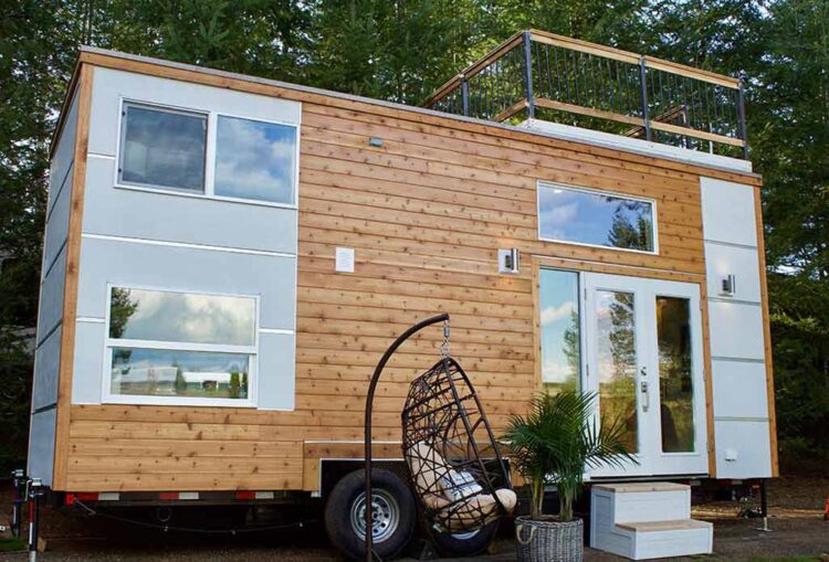 Live/Work Tiny Home by Tiny Heirloom