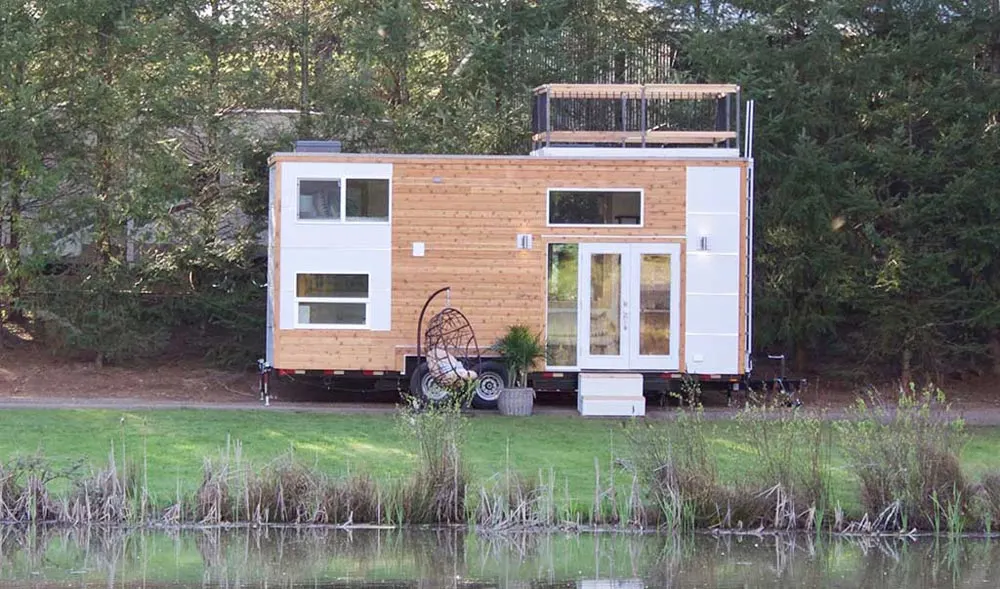 Modern Exterior - Live/Work Tiny Home by Tiny Heirloom