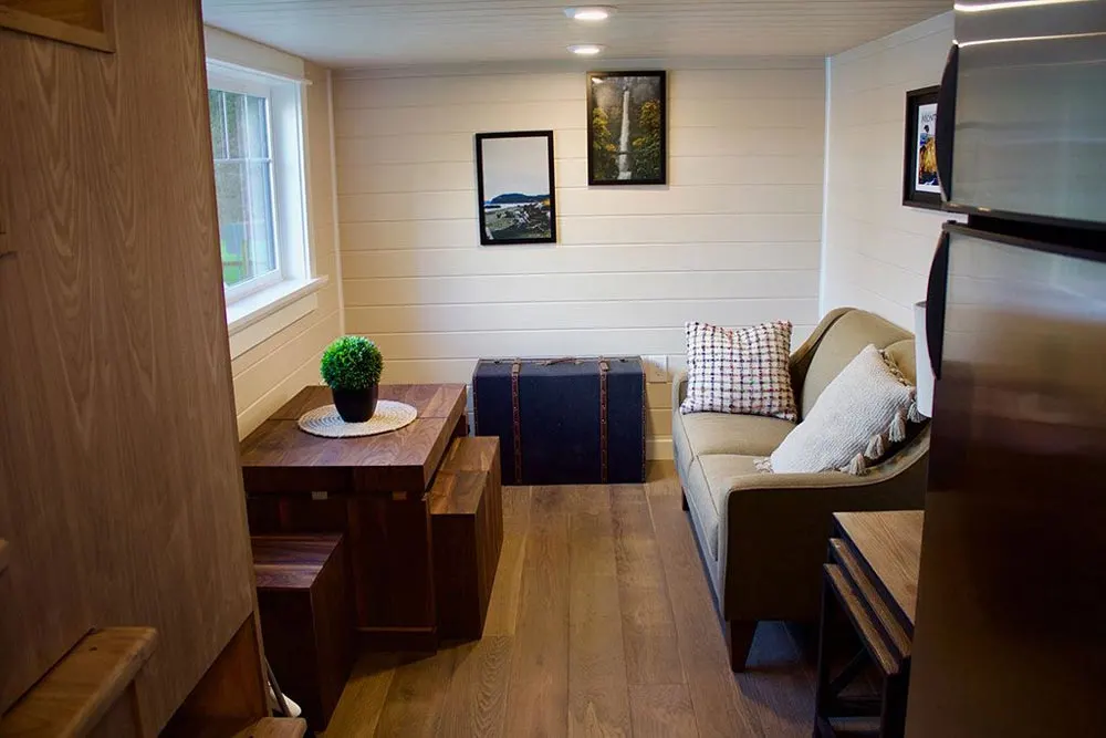 Living Room - Tiny Craftsman Home by Tiny Heirloom