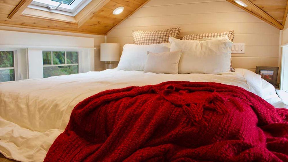 Bedroom Loft - Tiny Craftsman Home by Tiny Heirloom