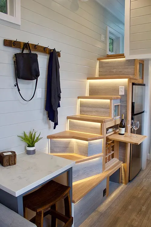 Table & Stairs - Tiny Replica Home by Tiny Heirloom