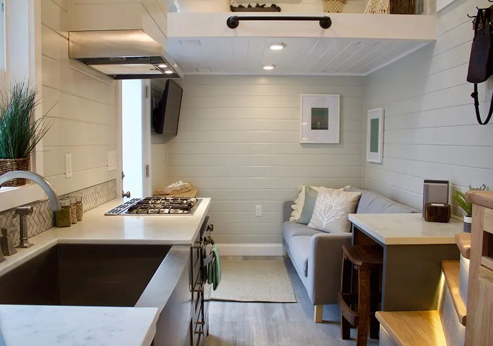 Kitchen & Living Room - Tiny Replica Home by Tiny Heirloom