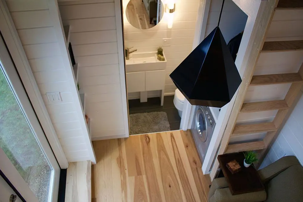 View From Loft - Tiny Home of Zen by Tiny Heirloom