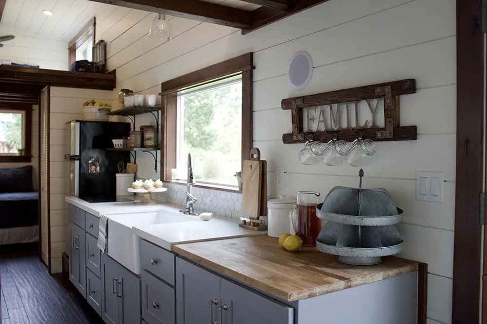 Kitchen - Tiny Traveling Farmhouse by Tiny Heirloom