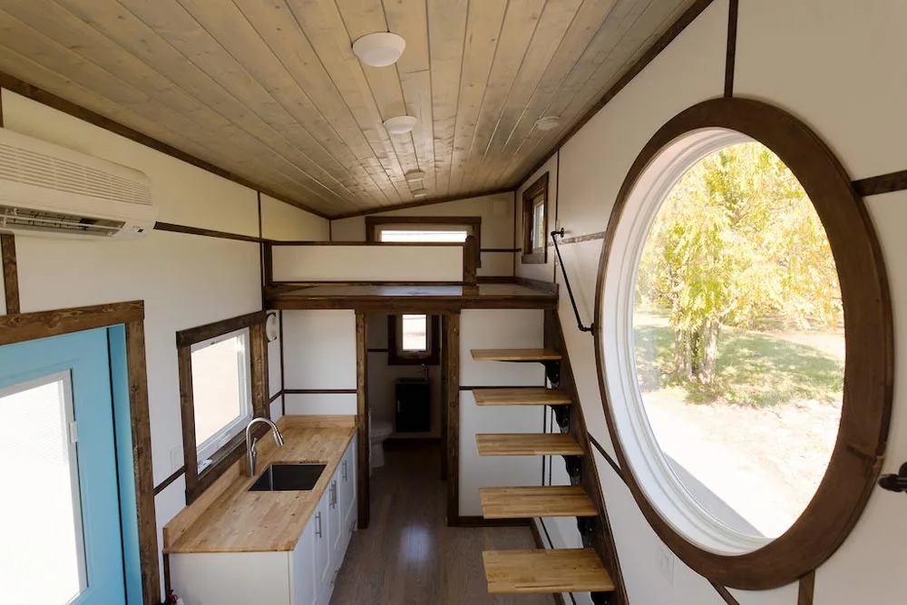 Porthole Window - View by Tiny House Chattanooga