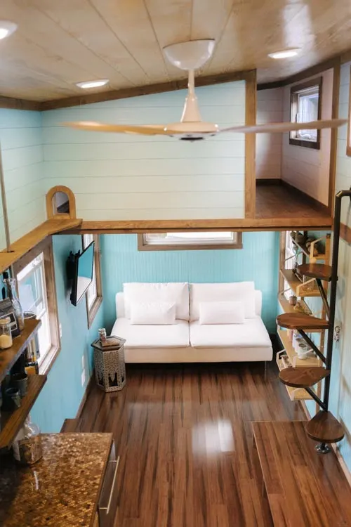 View From Loft - Big Whimsy by Wind River Tiny Homes