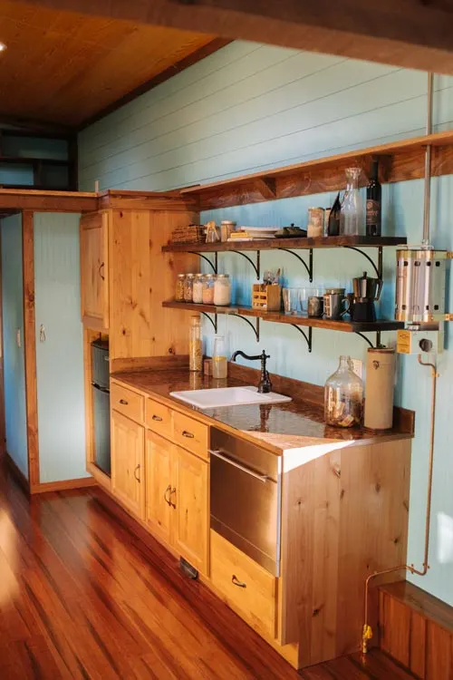 Simple Kitchen - Big Whimsy by Wind River Tiny Homes