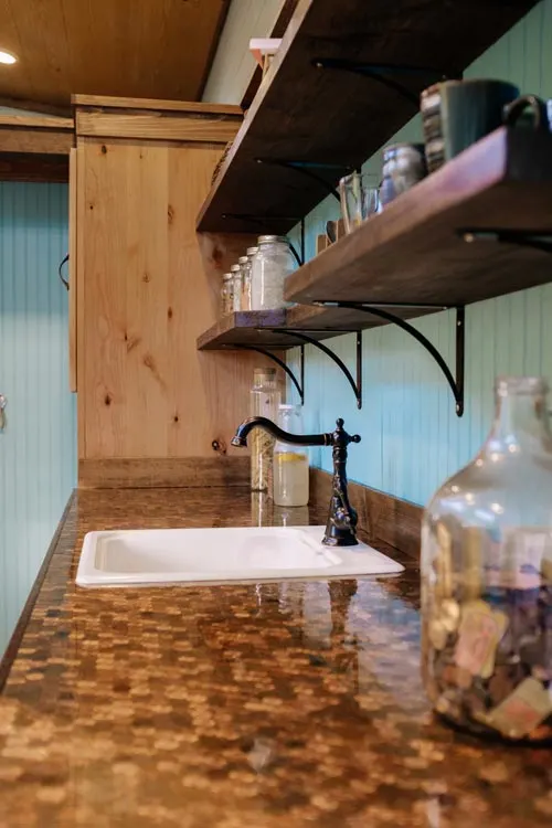 Counter Detail - Big Whimsy by Wind River Tiny Homes