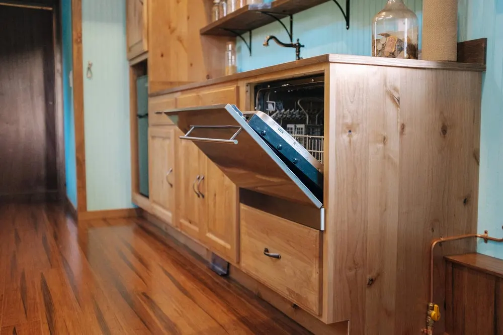 Kitchen w/ Dishwasher - Big Whimsy by Wind River Tiny Homes