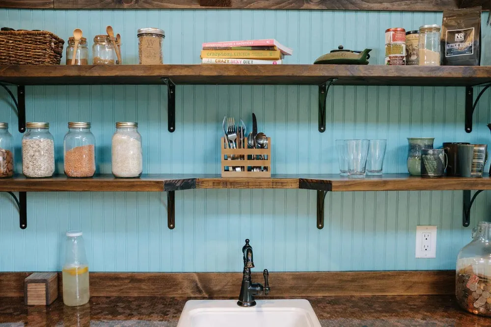 Kitchen Shelves - Big Whimsy by Wind River Tiny Homes