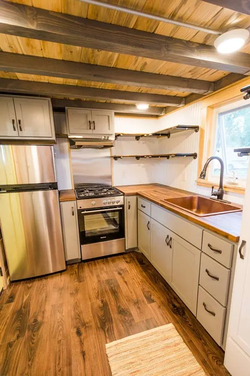 Full Size Kitchen Appliances - Curtis & April's Tiny House by Mitchcraft Tiny Homes