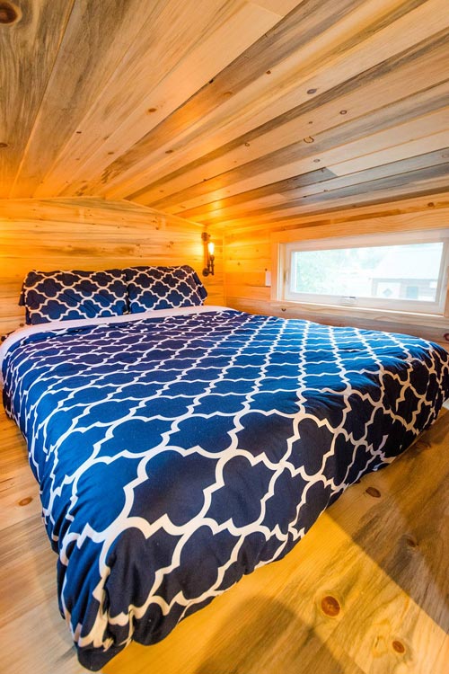 Bed - Curtis & April's Tiny House by Mitchcraft Tiny Homes