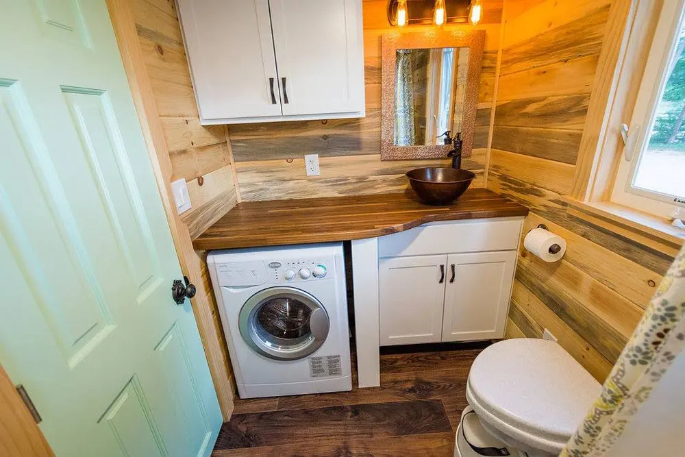 Bathroom - Curtis & April's Tiny House by Mitchcraft Tiny Homes