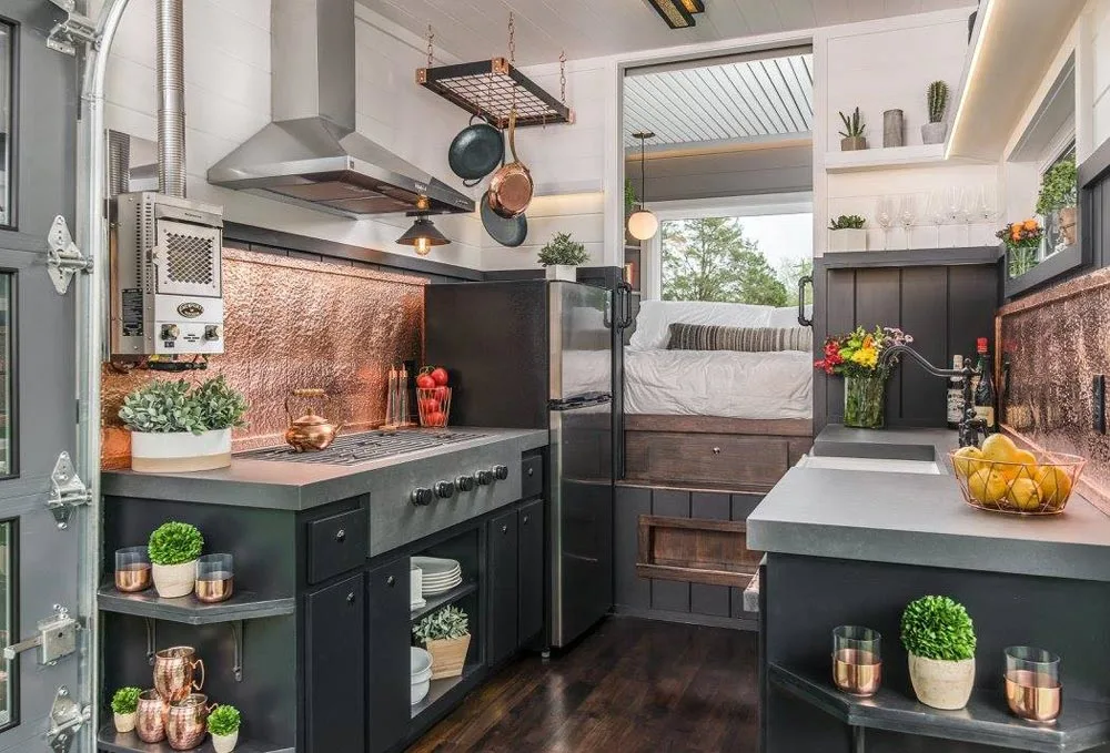 Copper Accents - Escher by New Frontier Tiny Homes