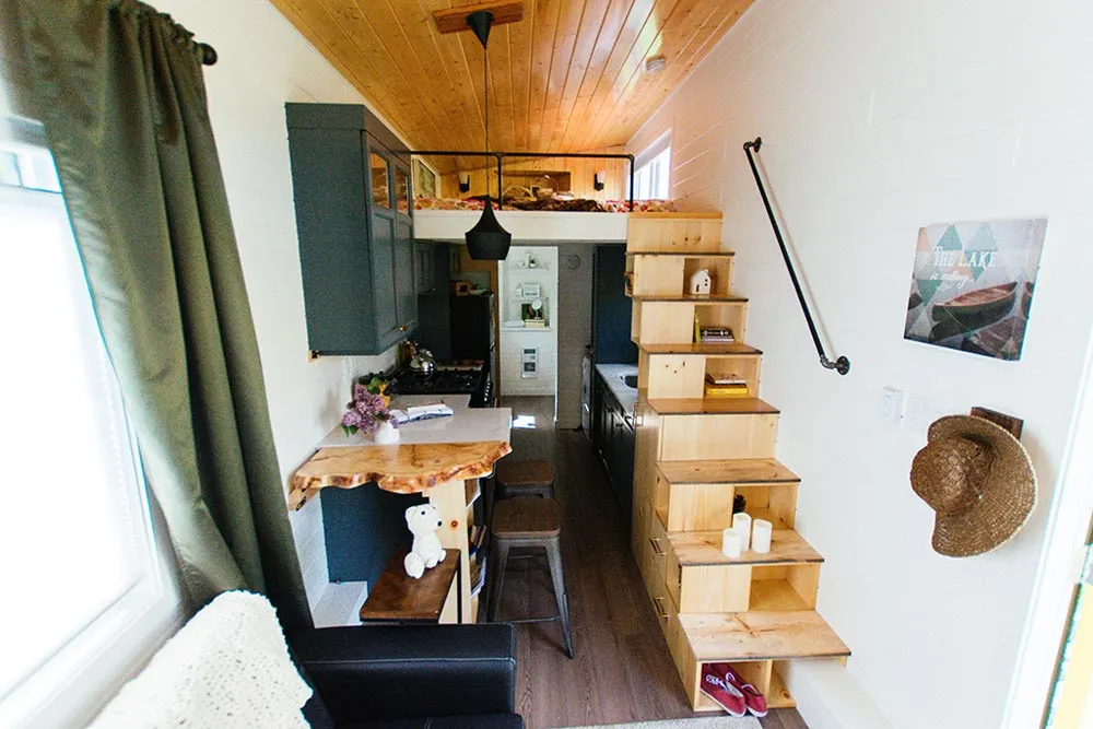 View From Living Area - Not So Lonely Wanderer by Teacup Tiny Homes