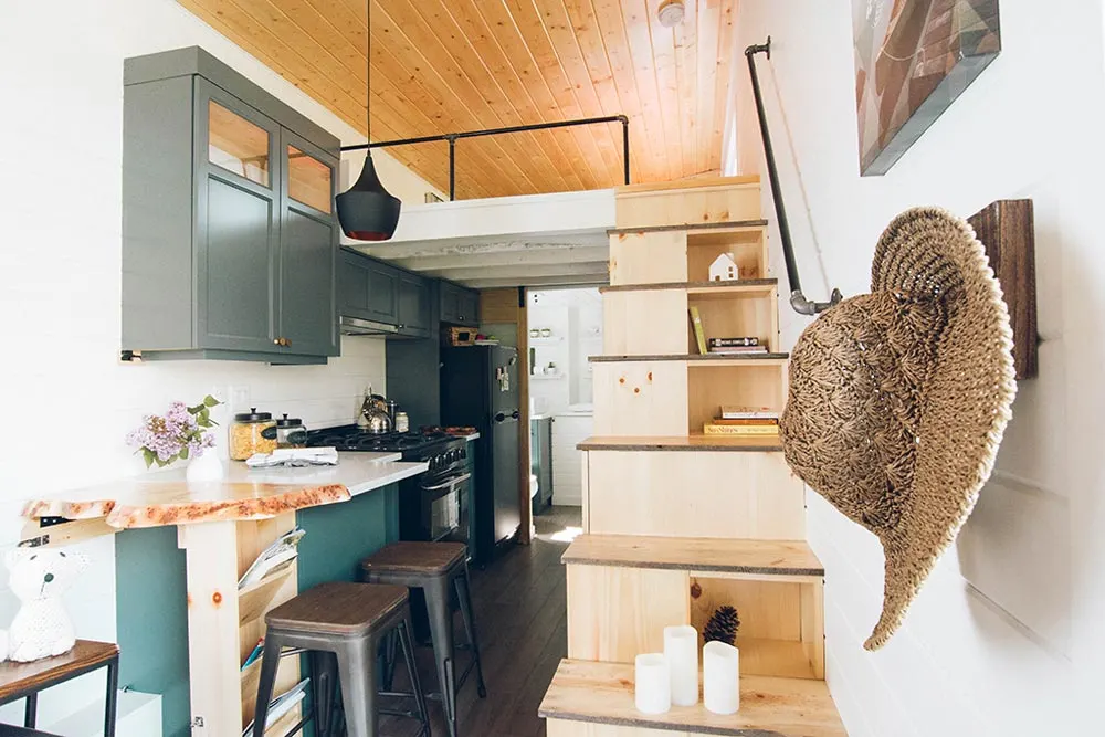 Tiny House Interior - Not So Lonely Wanderer by Teacup Tiny Homes