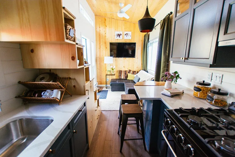 Living Area - Not So Lonely Wanderer by Teacup Tiny Homes