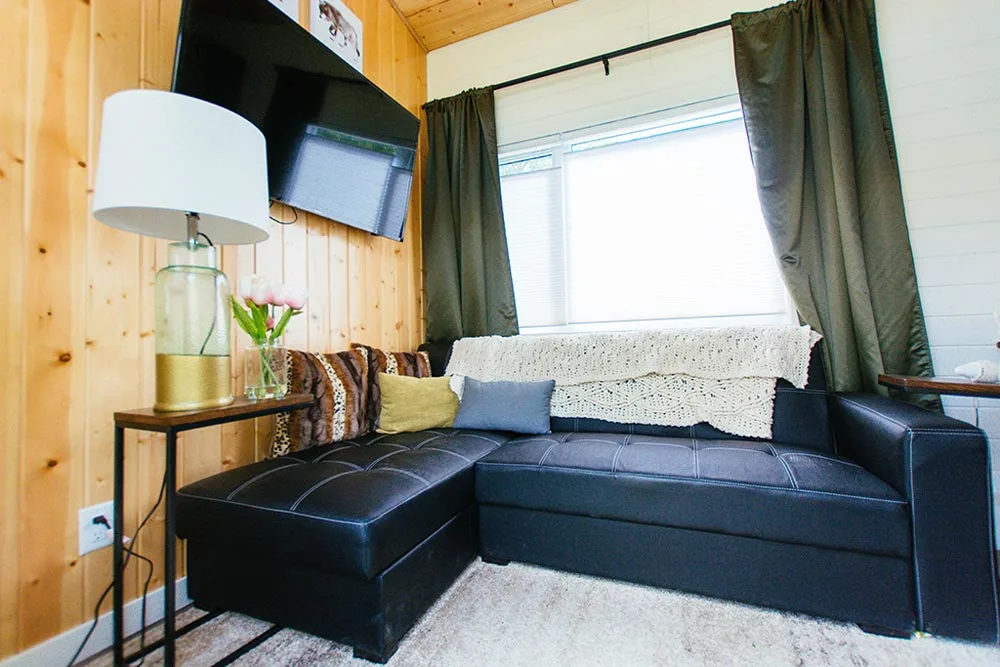 L-Shaped Couch - Not So Lonely Wanderer by Teacup Tiny Homes