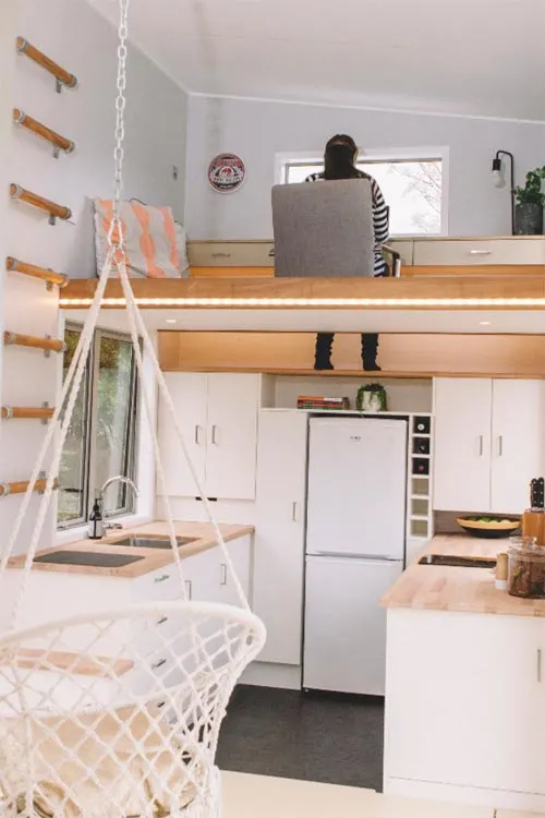 Kitchen & Loft - Millennial Tiny House by Build Tiny