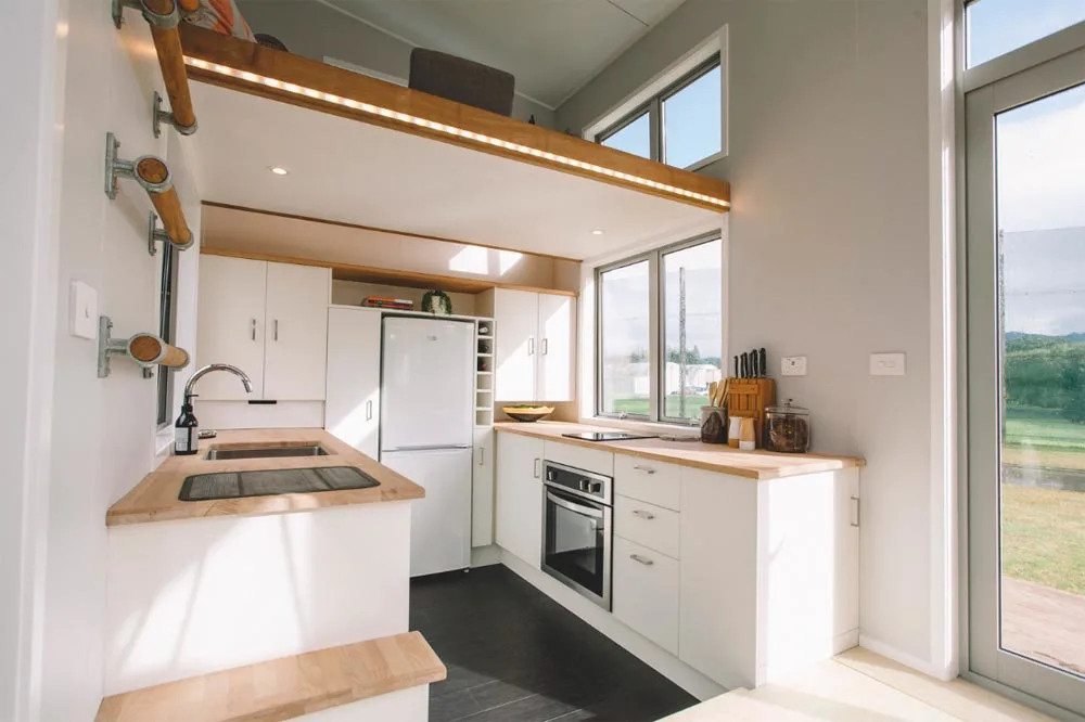 Full Kitchen - Millennial Tiny House by Build Tiny