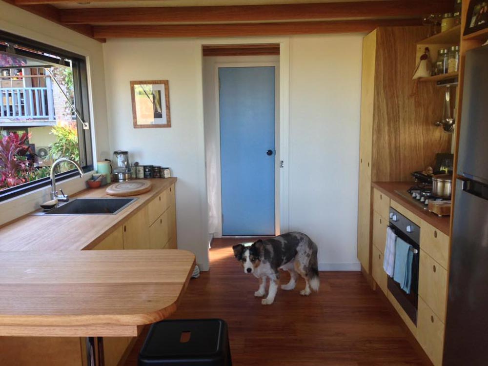 Galley Kitchen - Australian Zen Tiny Home