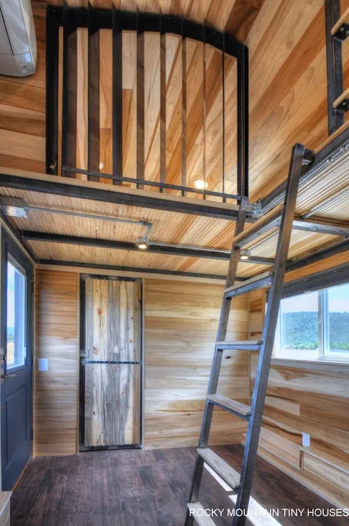 Loft Ladder - Pemberley by Rocky Mountain Tiny Houses