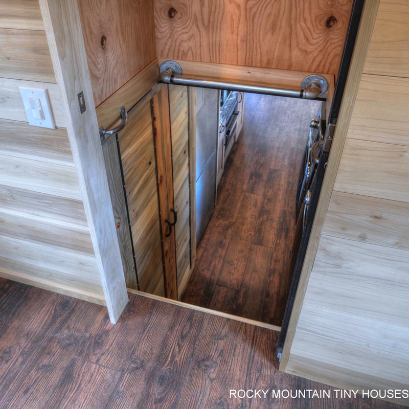 Entry To Kids' Room - Pemberley by Rocky Mountain Tiny Houses