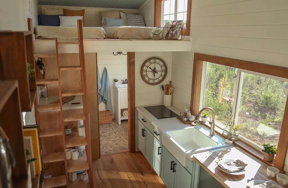 Kitchen - Rustic Tiny Home by Tiny Heirloom