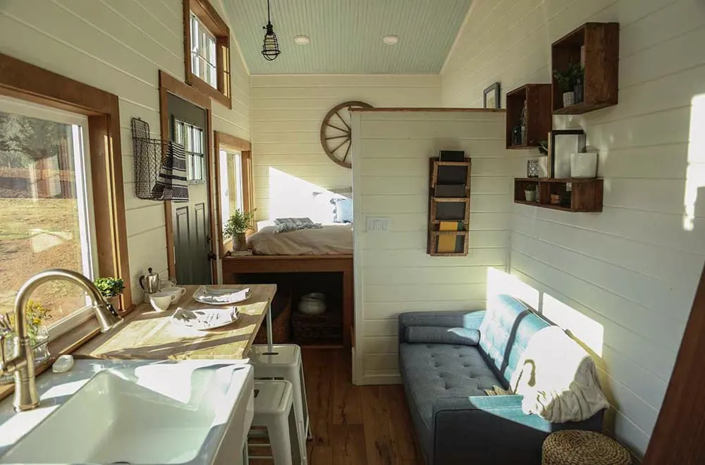 Couch - Rustic Tiny Home by Tiny Heirloom