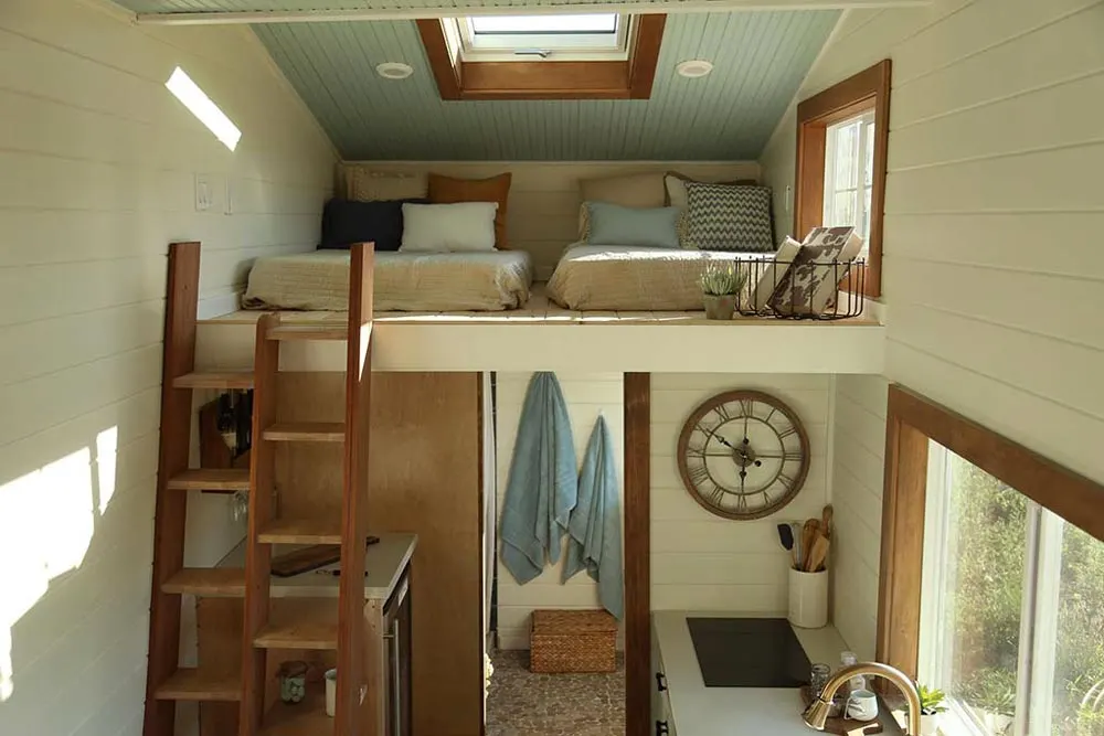 Guest Loft - Rustic Tiny Home by Tiny Heirloom