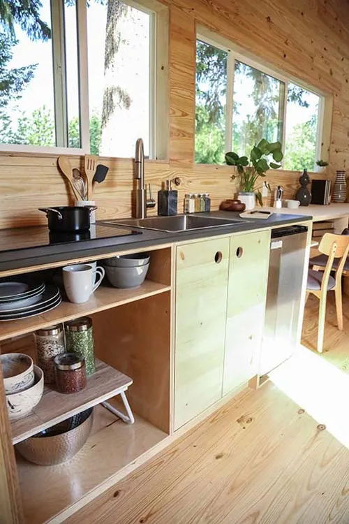 Kitchen - Tiny Home on the Coast by Tiny Heirloom
