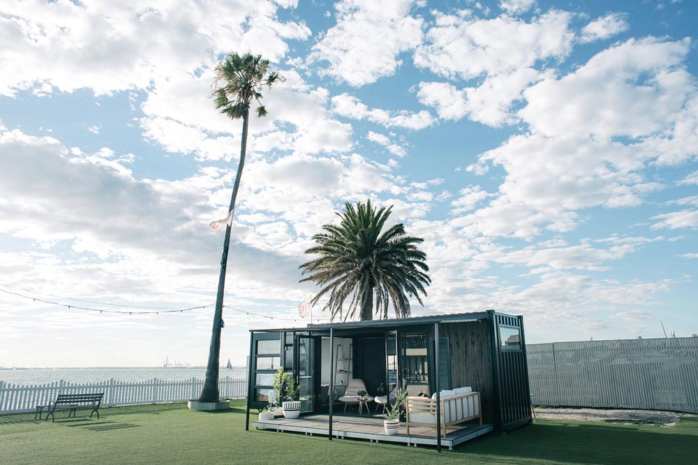 Repurposed Shipping Container - Portable Hotel Room by Contained