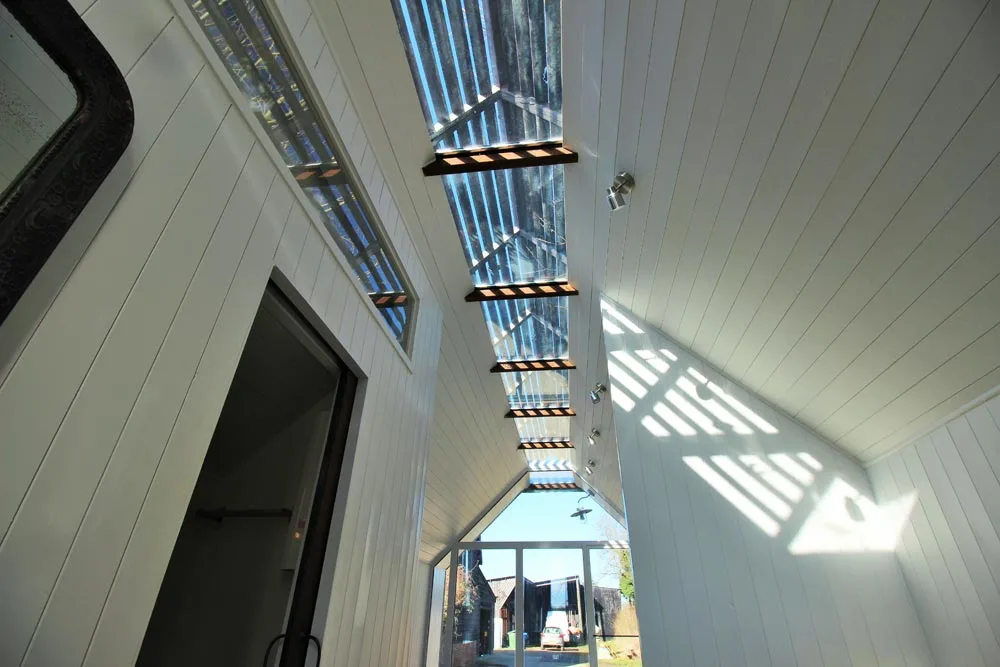Slatted Skylight - Mini Cabin by Contemporary Shepherds Huts