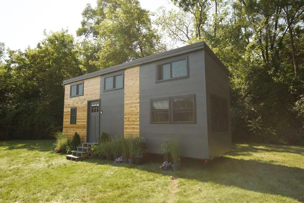 Exterior - Modern Tiny Smart Home