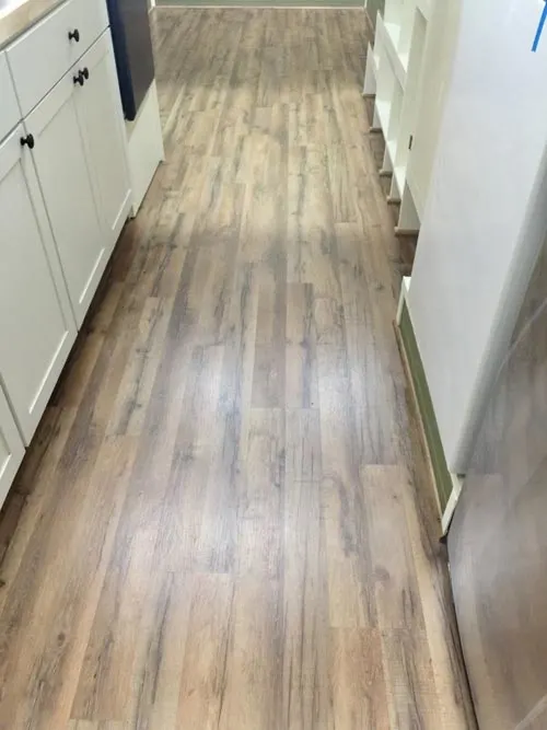 Laminate Wood Flooring - Willow by Tiny House Building Company