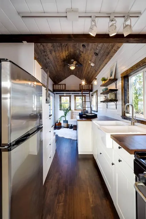 Galley Kitchen - 26' Napa Edition by Mint Tiny Homes