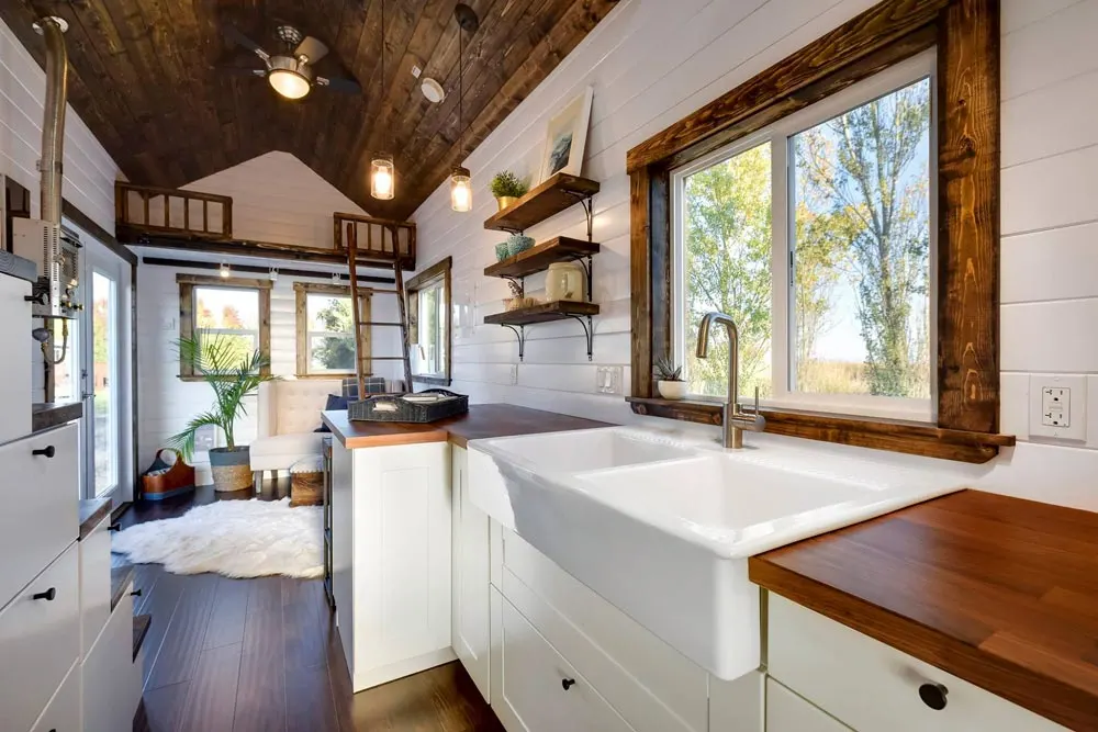 Apron Sink - 26' Napa Edition by Mint Tiny Homes